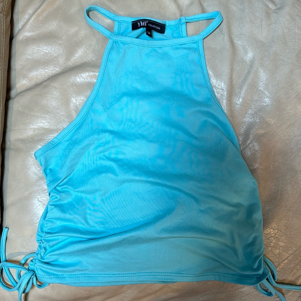 Blue tank